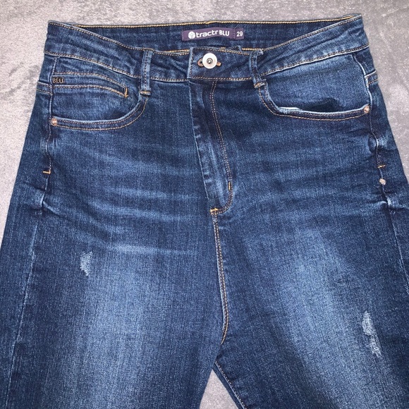 Blue Distressed Jeans - Picture 4 of 4